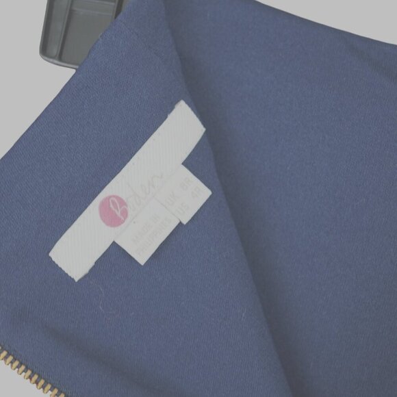 Boden‎ Wine Trellis Hampshire Ponte Geometric Print Pencil Skirt Womens Size 4R - Picture 7 of 7